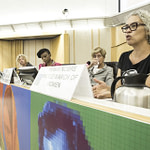 25 September 2017, Rome, Italy - Miriam Nobre – World March of Women. Forum on Women’s Empowerment in the Context of Food Security and Nutrition, FAO Headquarters, (Red Room).