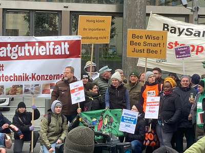 CSIPM at “Wir haben es satt!” demonstration in Germany
